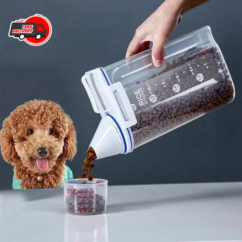 Airtight pet food storage - pet,