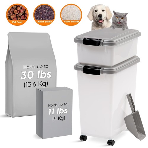 Dog food storage container - dog,